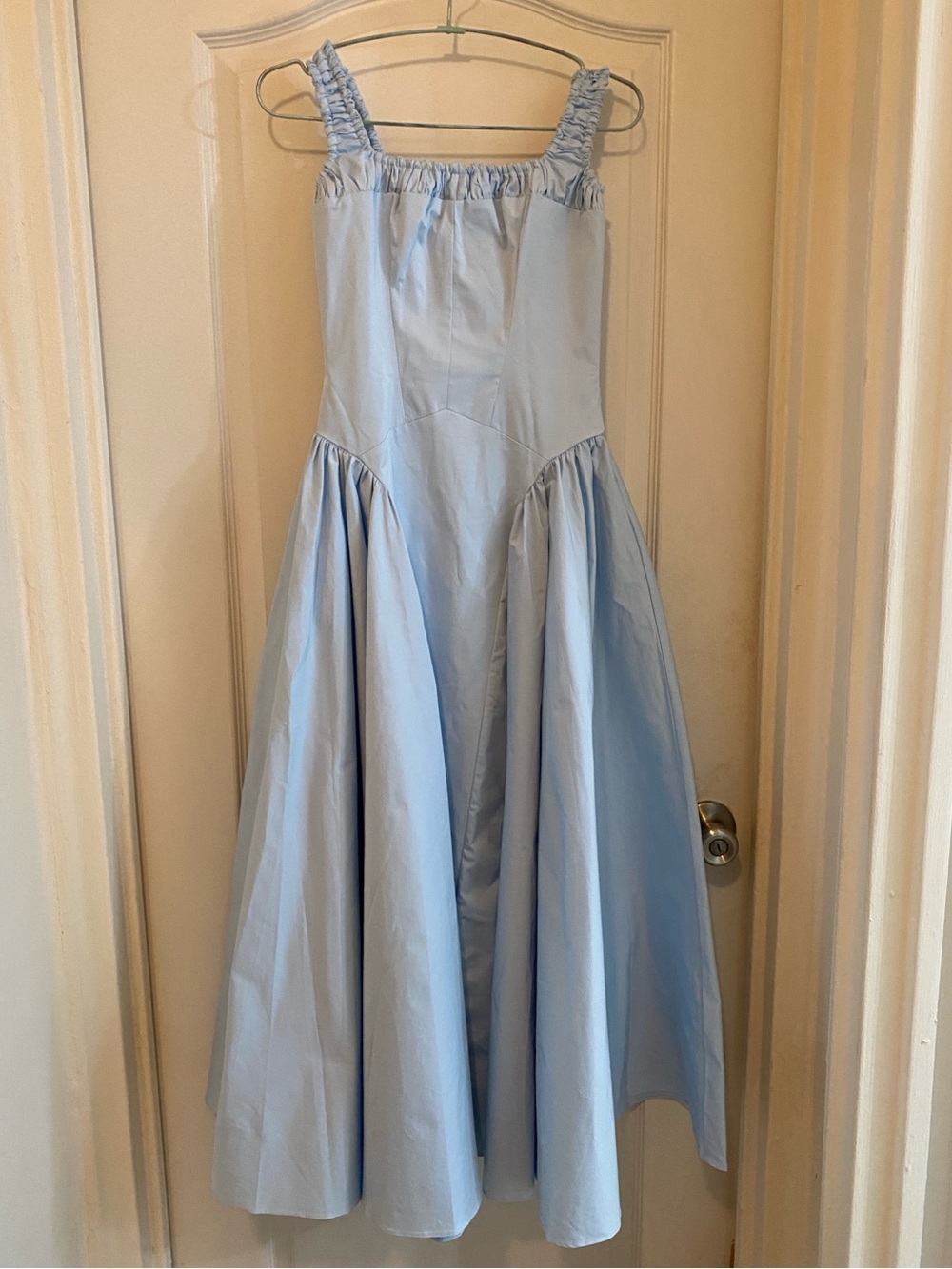 NWT House of CB Dorothy Bustier Dress in light blue color, size Small - Picture 5 of 11